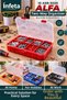 Double-Way Compartmented Organizer Box with Transparent Lid and Lock, Multi-Purpose Organizer - 2