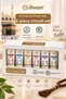 6-Piece Umrah Set, Odorless and Alcohol-Free Hajj and Umrah Ihram Care Set 50ml