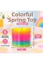 Big Size Magic Colorful Bow Rainbow Stretchy Toy Stress Bow - 6 cm in Diameter - 1 Piece