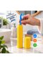 Portable Travel Type Snap-On Cover Toothbrush Storage Container - Hygienic Protection Box - Yellow - 3