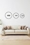 Decorative Round Canvas Painting - Artcnvsovl5 - 2