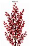 Christmas Pomegranate and Snowy Pomegranate Branch / Red Pomegranate Branch with Glitter 102 cm - 2