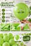 Pistachio Green Balloon 26 cm 10 Inch 100 Pieces Natural Latex Party and Organization Balloon - 5