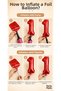 Red Foil Balloon Number 9 16 Inch 40 Cm, 9 Year Old Balloon, Birthday Party Decoration - 3