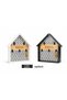 Decorative Key Hanger, House-Shaped Key Holder with 5 Hooks, Organizer, Entryway Organizer - 4