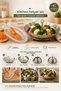 Set of 2 Additional Food Boiling Apparatus and Glass Grater for Babies - 2