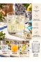 6-Piece Betül Cut Crystal Water, Soft Drink and Cocktail Glass Set - 4