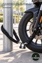 4 Pcs Chain Lock with Key – 100 cm Hardened Steel Chain, with Cloth Cover, Dust-Proof Keyed Mechanism, Motor Bike Scooter Chain Lock