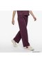 Regular Fit Women's Burgundy Sweatpants - 3