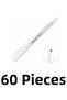60 Pieces Neon Jell Pen 1.0 mm White