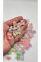 16mm Heart Soft Frosted Color Beads 35Pcs Jewelry Beads - 2