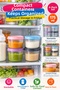 Set of 4 175 ml Food Milk Storage Containers with Lids, Mini Food Puree, Yogurt, Snack Portion Containers - 6