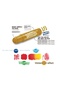 Temperello Stick Poster Coloring Pen Metallic Set of 6 - 3