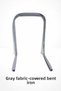 New Generation Bed Barrier 50 X 40 cm White (3 Pieces) - with Wire Mesh - 5