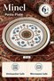 Minel 21 cm Set of 6 Porcelain Cake Plates - 3