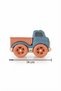 Miniature Turntable with Sound and Light, Orange Case, 14 cm Toy Turntable That Supports Sensory Development - 2