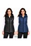 Women's Hooded Quilted Zipper Vest