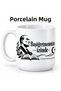 Teacher's Day Gift Porcelain Mug with the Inscription "In the Footsteps of Our Principal" 300 ml - 7