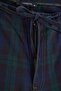 Navy Blue Plaid Elastic Balloon Pants Twoaw27Pl00137 - 7