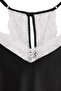 Black-White Polyester Plain Satin Woven Pajama Set Thmss22Pt0269 - 3