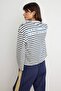 Lacivert Örme T-Shirt TWOAW27TS00121 - 6
