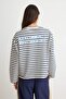 Lacivert Örme T-Shirt TWOAW27TS00121 - 5
