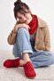Red Women's Retro Sneaker Takaw27Sn00004