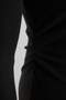 Black Trok Detailed Asymmetrical Collar Mini/Short Knitted Plus Size Dress Tbbaw27Ah00110 - 7