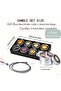 7 Chakra Scented Candles Set with Natural Crystals & Healing Stones –|Vivirasmi| Aromatherapy Candles for Meditation, Yoga, Relaxation & Spiritual Healing – Soy Wax & Essential Oils Gift Box - 8