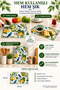 Glass Cutting Board 25*35 Mixed Pattern - 4