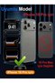 iPhone 18 Pro Compatible Camera Edge Protected Ic Animation Magsafe Transparent Case Slim Durable Non-Yellowing (Bottom Part Open) - 4