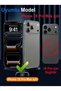 iPhone 18 Pro Max Compatible Camera Edge Protected Ic Animation Magsafe Transparent Case Slim Durable Non-Yellowing (Bottom Open) - 5