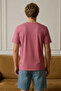 Men's Short Sleeve Comfortable Cotton Powder T-Shirt - 6