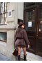 Women's Coat Short Length Buttoned Belted New Season Outerwear - 5