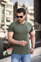 Men's 100% Cotton Breathable Crew Neck Standard Fit Regular Fit T-shirt - 2