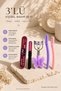 3-Piece Personal Care Set – 7-Function Nail File, Eyelash Curler, and 2-Piece Eyebrow Razor Set - 2