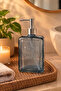 Colorful Glass Liquid Soap Dispenser, 500 Ml, Blue - 5