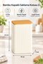 Storage Box with Bamboo Lid - 2 Liters (15 X 9 X 21 cm) - 2
