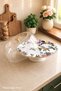 Flora 13-Piece 6-Person Ceramic Breakfast Serving Plate Set - Kup111f - 3