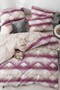 Elastic Sheet Duvet Cover Set Double Size Victoria Plum