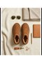 Cozy Women's Short Winter Boots with Fur Inside and Suede Look - 4