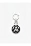 Metal Chrome Black Keychain Compatible with Volkswagen Golf Polo Passat Tiguan Sirocco - 3