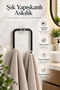 Adhesive 2 Pieces Double Hook Bathroom Kitchen Hanger Metal Hanger Wall Hanger Organizer - 3