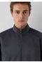 Double-Sided Stand Collar Anthracite Jacket Regular Fit / Normal Cut 0110903-91268 - 7