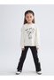 I Bow Embroidered Girls' Sweatshirt and Leggings from Freezen Store