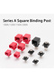 Set A-200A Square Full Copper Wire Column through Wall Type New Energy Storage Battery Terminal High - 2