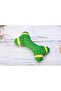 Interactive Latex Squeaky Dog Chew Toy,Durable Natural Rubber Toy for Aggressive Chewers,Green - 4