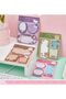 4 Pack Cute Cartoon Animal Sticky Notes,Kawaii Self-Stick Memo Pads for Office and School,240 Sheets - 6