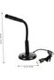 Professional 18-Inch USB Podium Microphone with Stand,One-Click Mute,Noise Reduction,Compatible with PC and Mac - 2
