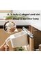 Hanging Trash Can with Scraper,Wall Mounted Small Under Sink Waste Bin for Kitchen Cabinet Door and Picnic - 7